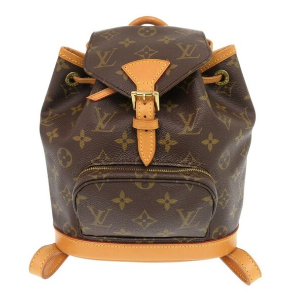 LOUIS VUITTON Brown Monogram Backpack - Picture 1 of 9